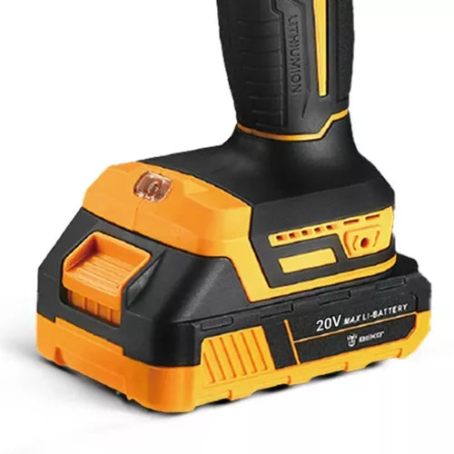 Parafusadeira Furadeira 3/8 Pol. 20V com Bateria e Carregador Bivolt - DEKO-DKCD20XL01-H5